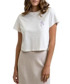 Rhythm Botanical Vintage Cropped T-Shirt - Women's