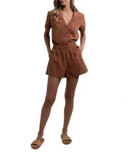 Rhythm Classic Beach Shorts - Women's -Deals Rhythm Store rhythm classic beach shorts women s 3