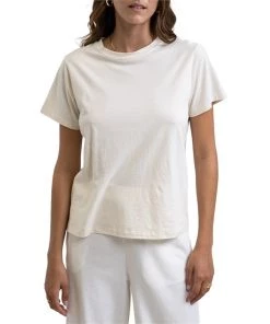 Rhythm Classic Boyfriend T-Shirt - Women's -Deals Rhythm Store rhythm classic boyfriend t shirt women s 4