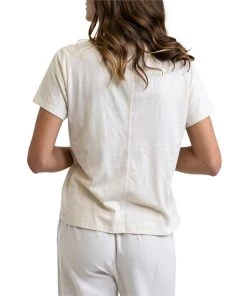 Rhythm Classic Boyfriend T-Shirt - Women's -Deals Rhythm Store rhythm classic boyfriend t shirt women s 5