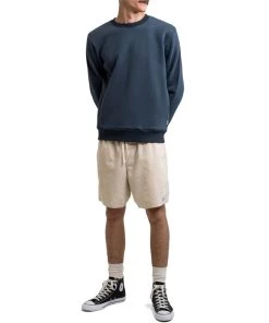 Rhythm Classic Fleece Crew Sweatshirt -Deals Rhythm Store rhythm classic fleece crew sweatshirt 6