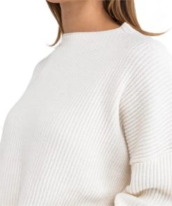 Rhythm Classic Knit Jumper Shirt - Women's -Deals Rhythm Store rhythm classic knit jumper shirt women s 2