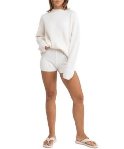 Rhythm Classic Knit Jumper Shirt - Women's -Deals Rhythm Store rhythm classic knit jumper shirt women s 3