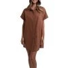 Rhythm Classic Linen Shirt Dress - Women's -Deals Rhythm Store rhythm classic linen shirt dress women s 0 1