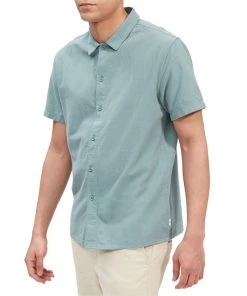 Rhythm Classic Linen Short-Sleeve Shirt -Deals Rhythm Store rhythm classic linen short sleeve shirt l5