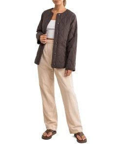 Rhythm Escapade Quilted Jacket - Women's -Deals Rhythm Store rhythm escapade quilted jacket women s 2