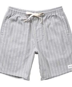 Rhythm Linen Stripe Jam Shorts