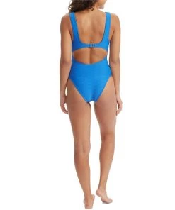 Rhythm Maldives Square Neck One-Piece - Women's -Deals Rhythm Store rhythm maldives square neck one piece women s s3