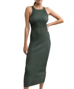 Rhythm Olina Knit Midi Dress - Women's -Deals Rhythm Store rhythm olina knit midi dress women s 2