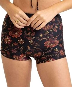 Rhythm Toluca Boy Leg Bikini Bottoms - Women's
